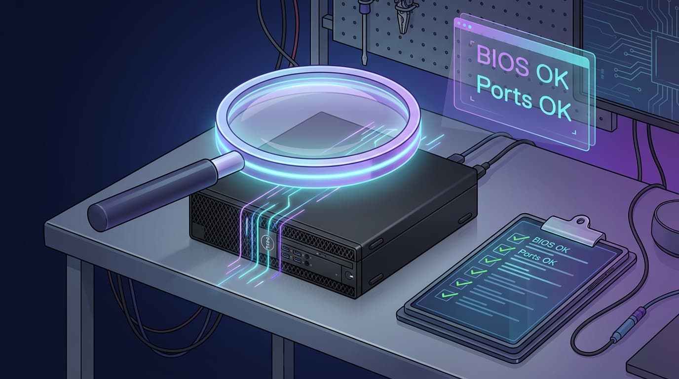 Eingangsprüfung — Werkstatt MJtronics