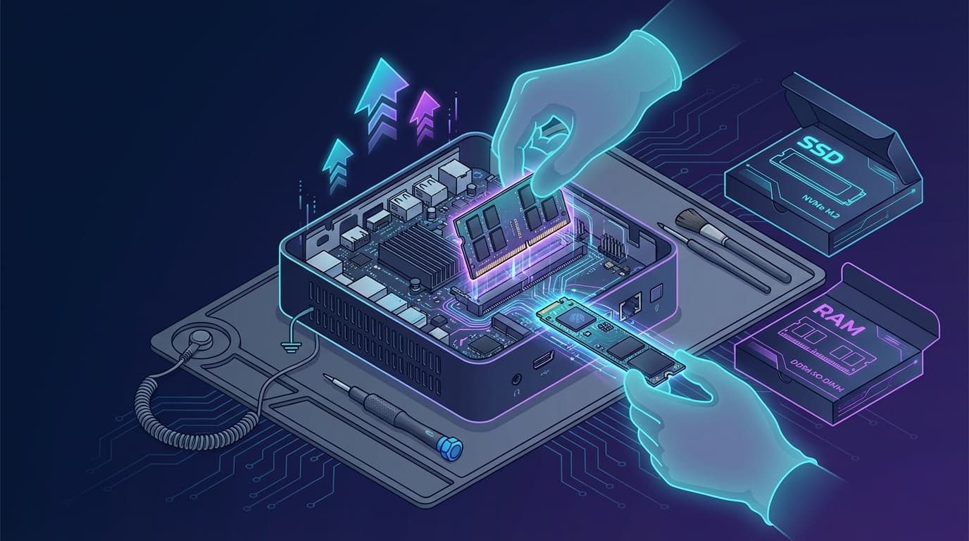 Hardware-Upgrade — Werkstatt MJtronics